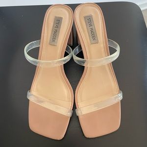 Steven Madden Nude Lilah Heels Size 7.5